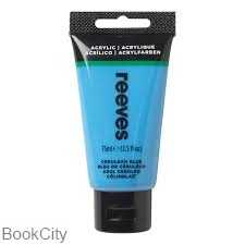 رنگ آکریلیک REEVES 8341360 Cerulean Blue 75ml - 0