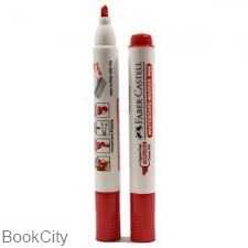 ماژیک وایت‌برد قرمز نوک تخت FABER CASTELL 253921