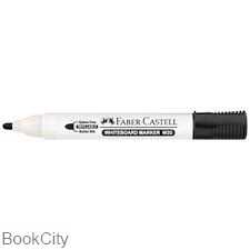 ماژیک وایت‌برد مشکی نوک گرد FABER CASTELL 254099 - 0