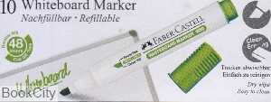 ماژیک وایت‌برد سبز روشن نوک تخت FABER CASTELL 253962