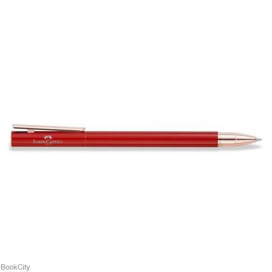 روان‌نویس قرمز رزگلد دیزاین نئو اسلیم FABER CASTELL 342704