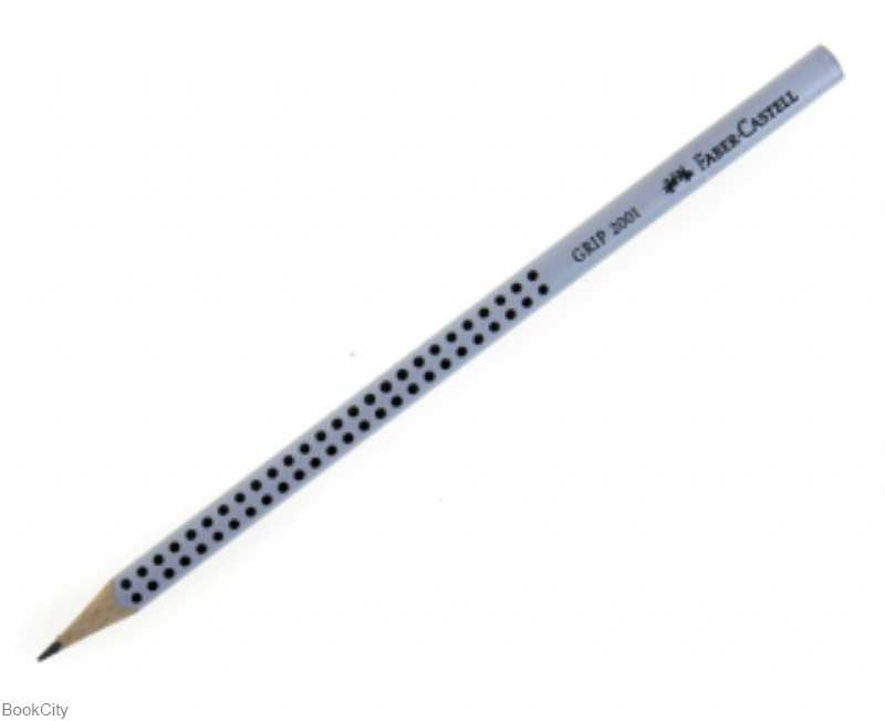 مداد مشکی HB بدنه طوسی FABER CASTELL 317000 Grip 2001