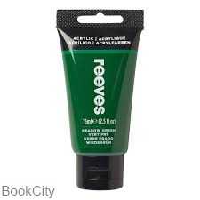 رنگ آکریلیک REEVES 8341440 Meadow Green 75ml