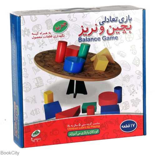 بازی تعادلی بچین و نریز (17 قطعه)