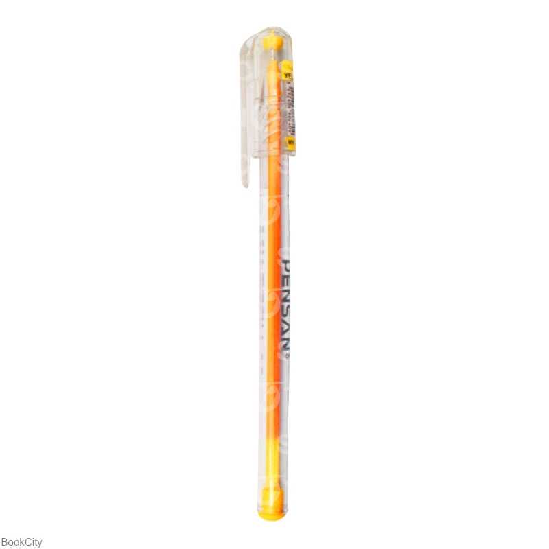 خودکار زرد PENSAN 2240605 MY-TECH 0.7mm