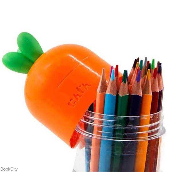 مدادرنگی 12 رنگ طرح هویج YZ3318