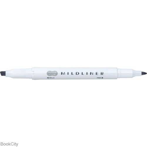 ماژیک های‌لایت 2 سر ZEBRA Mildliner Grey