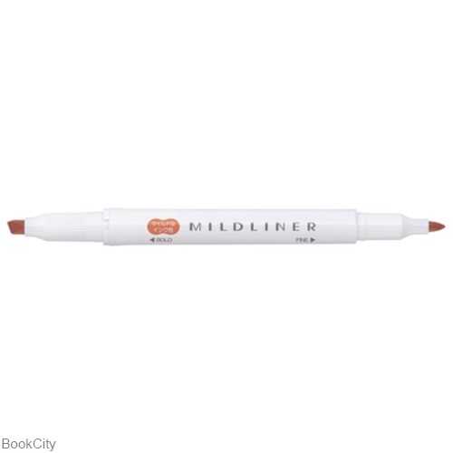 ماژیک های‌لایت 2 سر ZEBRA Mildliner Vermillion