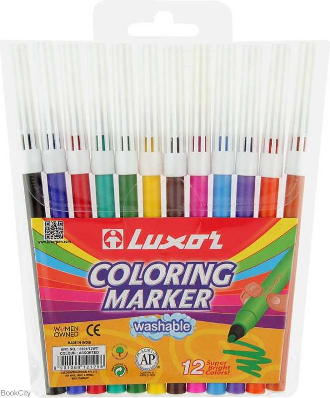 ماژیک 12 رنگ Luxar 6101
