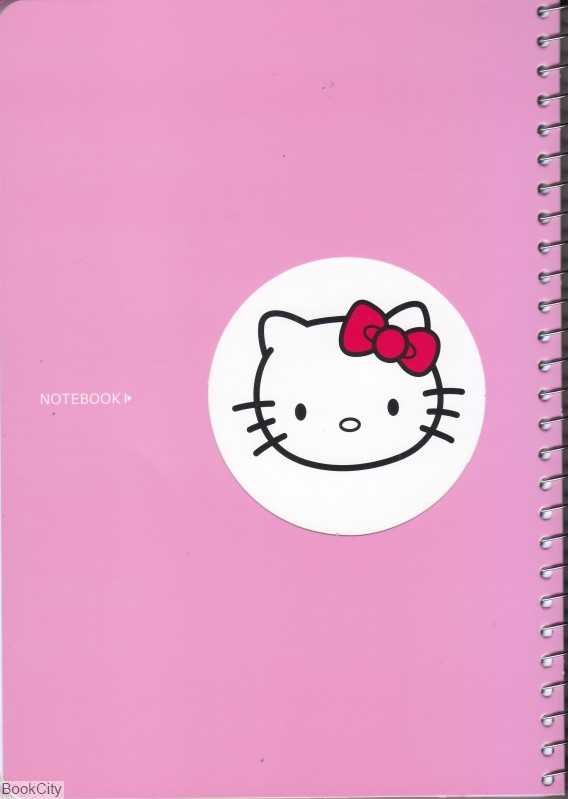 دفتر 60 برگ سیمی وزیری dano 140168 Kitty
