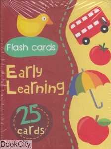 Early Learning Red 25 Flash Cards