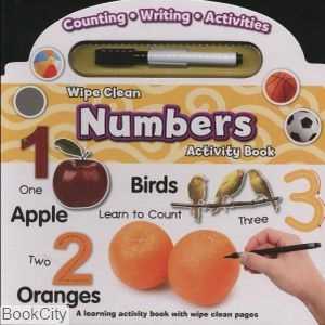 Wipe Clean Numbers Activity Book