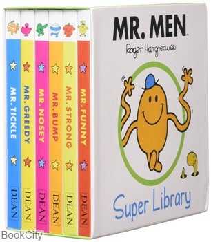 Mr Men Super Library 6 Books