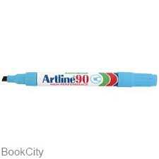 ماژیک پاک نشو آبی روشن نوک تخت Artline Ek-90
