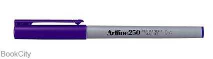 روان‌نویس نوک نمدی بنفش Artline EK-250N 0.4mm