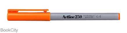 روان‌نویس نوک نمدی نارنجی Artline EK-250N 0.4mm