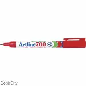 ماژیک پاک نشو قرمز باریک Artline EK-700