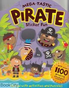 Mega Tastic Pirate Sticker Fun