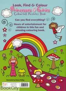 Look Find & Colour Princesses & Fairies