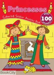 Princesses Colouring Sticker Activity Book