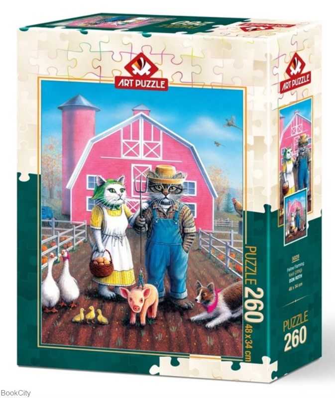 Puzzle Feline Farming 5028 260pcs