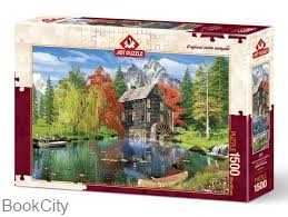Puzzle Fishing By The Mill 4550 1500pcs