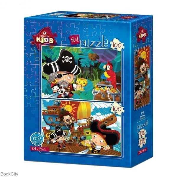 Puzzle Kids The Pirates 2IN1 5640 100pcs