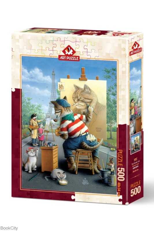 Puzzle The Painter Cat 5087 500pcs