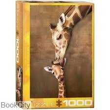 پازل Giraffe Mothers Kiss 1000pcs 6000 - 0301