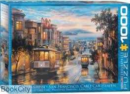 پازل San Francisco Cable Car Heaven 1000pcs 0957
