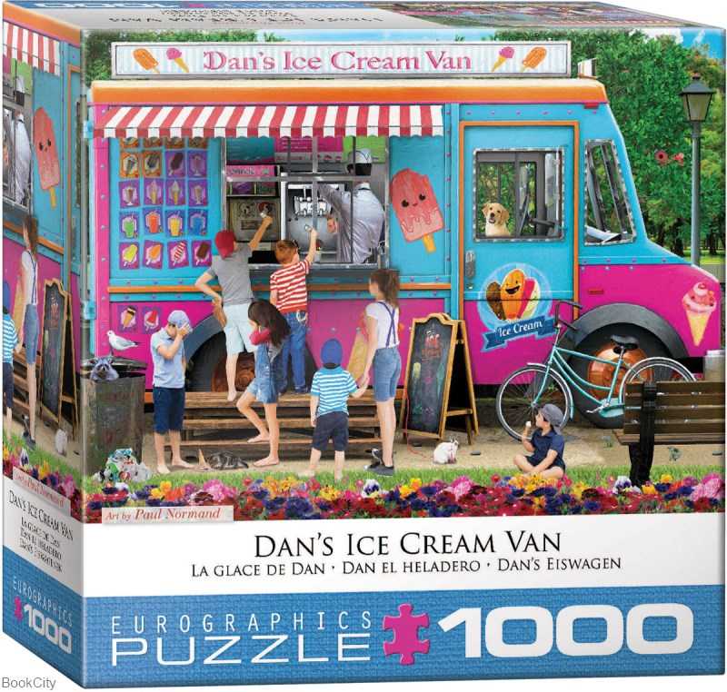 پازل Dans Ice Cream Van 5519 1000pcs