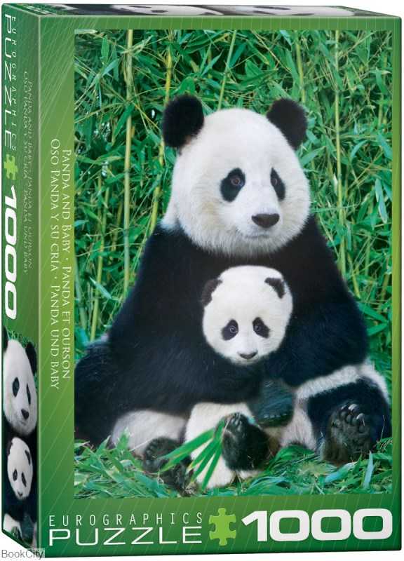 پازل Panda and Baby 1000pcs 0173
