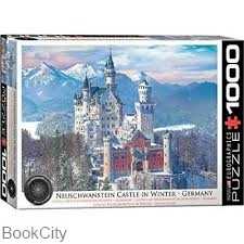 پازل Neuschwanstein Castle in Winter Germany 1000pcs 5419