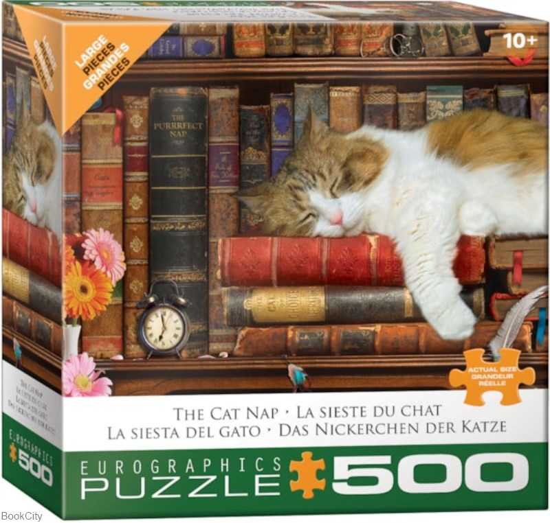 پازل The Cat nap 500pcs 6500 - 5545