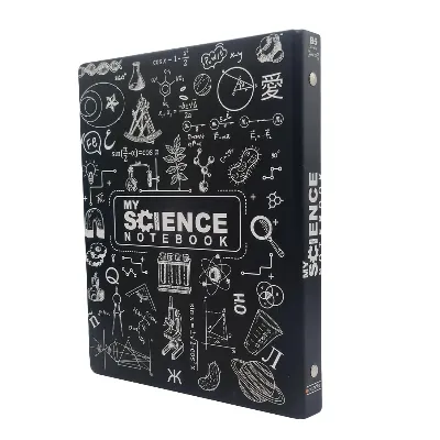 کلاسور 26 حلقه 100 برگ مشکی dotnote My Science - 0