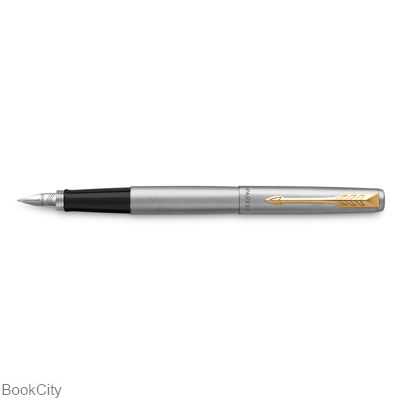 خودنویس تمام استیل گیره طلا PARKER Jotter 2017