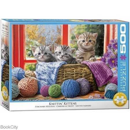 پازل Knittin Kittens 500pcs 5500