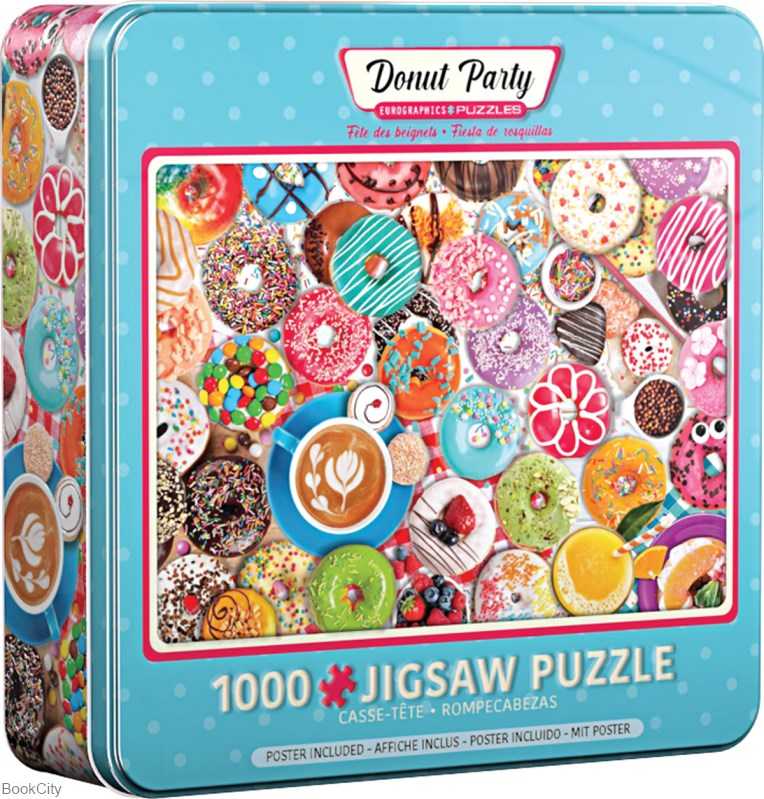 پازل Donut Party Tin 1000pcs 8051 - 5602