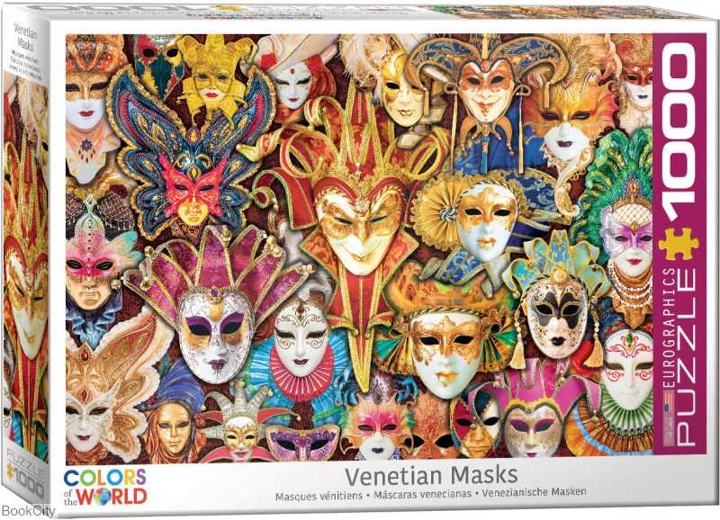 پازل ‌Venetian Masks 1000pcs 5534