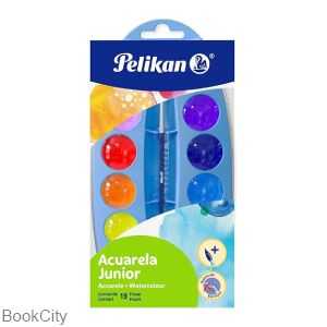 آبرنگ 12 رنگ Pelikan 202661 Acuarela Junior