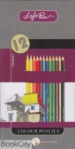 مدادرنگی 12 رنگ مقوایی TTM 00742 Life Pen