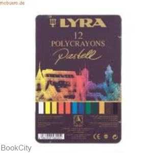 پاستل گچی 12 رنگ فلزی LYRA 2640 Pashell