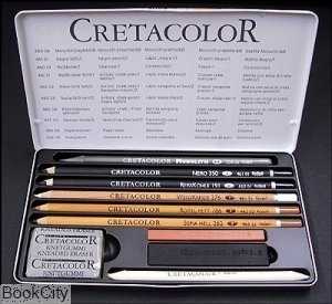 ست طراحی 10 تکه CRETACOLOR 40020 Artino