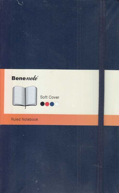 یادداشت 96 برگ A5 سرمه‌ای شومیز Benenote - 0