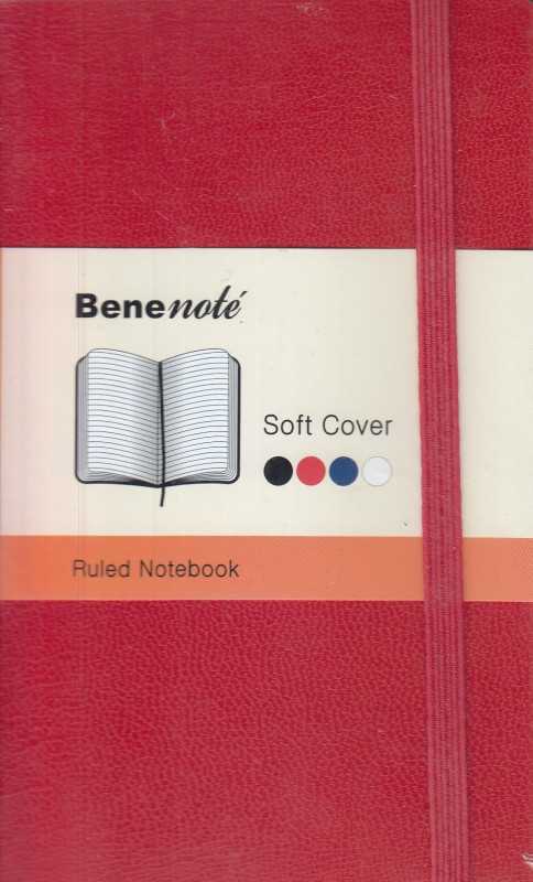 یادداشت 96 برگ A6 قرمز شومیز Benenote