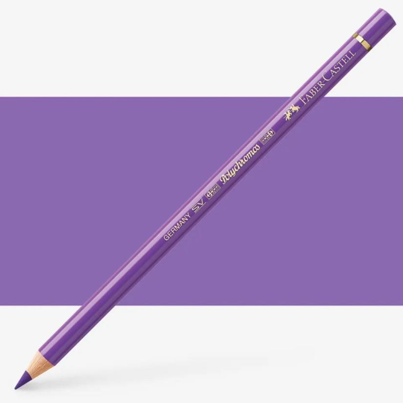 مدادرنگی 138 FABER CASTELL 110138 ‍‍‍‍‍‍‍‍Polychromos Violet - 0