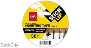 چسب 2 طرفه فضای بسته deli A35113 25.4mm×5m