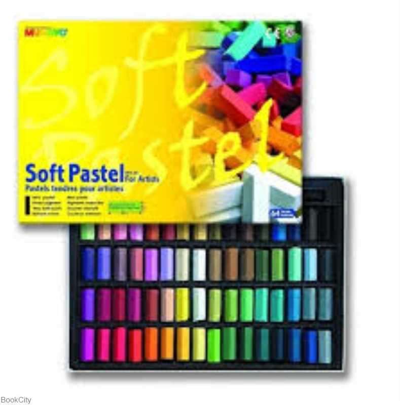 پاستل گچی 64 رنگ نیمه MUNGYO Soft Pastel MPS64