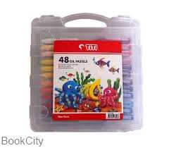 پاستل روغنی 48 رنگ با ابزار TiTi TIP48S - 0