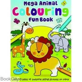 Mega Animal Colouring Fun Book